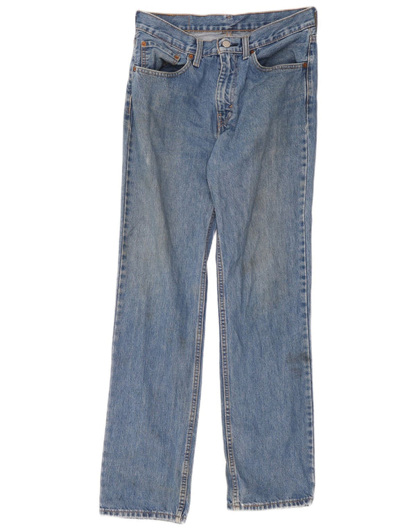 Levi's Mens 516 Straight Jeans W31 L32 Μπλε βαμβακερό