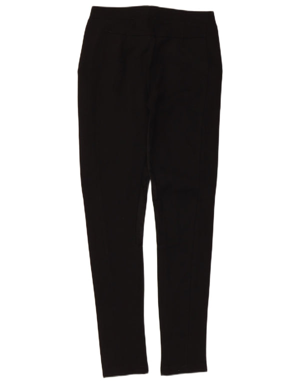 Zara Γυναικείο Skinny Casual Παντελόνι Small W26 L27 Black Viscose