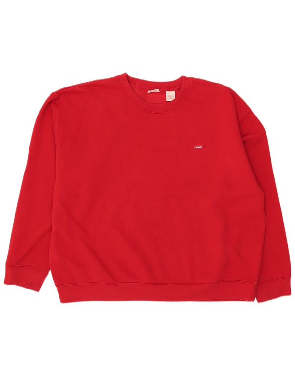 Ανδρική φούτερ Levi's Jumper XL Red Cotton