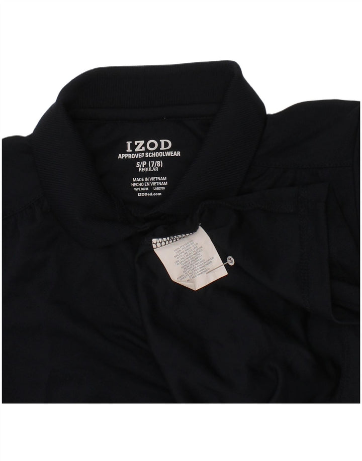 Izod Girls κανονική μπλούζα πόλο 7-8 ετών Small Navy Blue Polyester