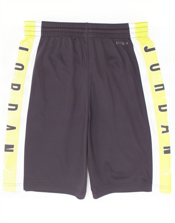 Αθλητικά σορτς Jordan Boys Dri Fit 12-13 ετών με μεγάλο μαύρο χρώμα