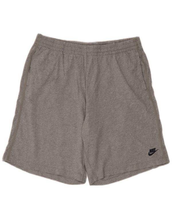 Ανδρικό αθλητικό σορτς Nike 2XL γκρι βαμβακερό