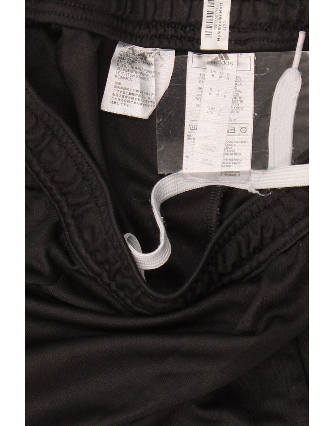 Ανδρικό παντελόνι αθλητικής φόρμας ADIDAS Aeroready Μεσαίο μαύρο πολυεστέρα