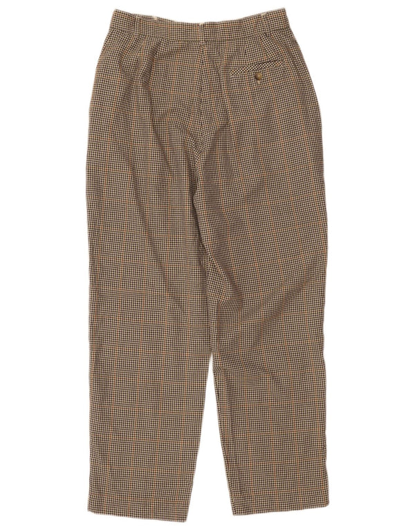 Izod Γυναικεία χαλαρή εφαρμογή casual παντελόνι US 12 Large W30 L28 Beige Polyester