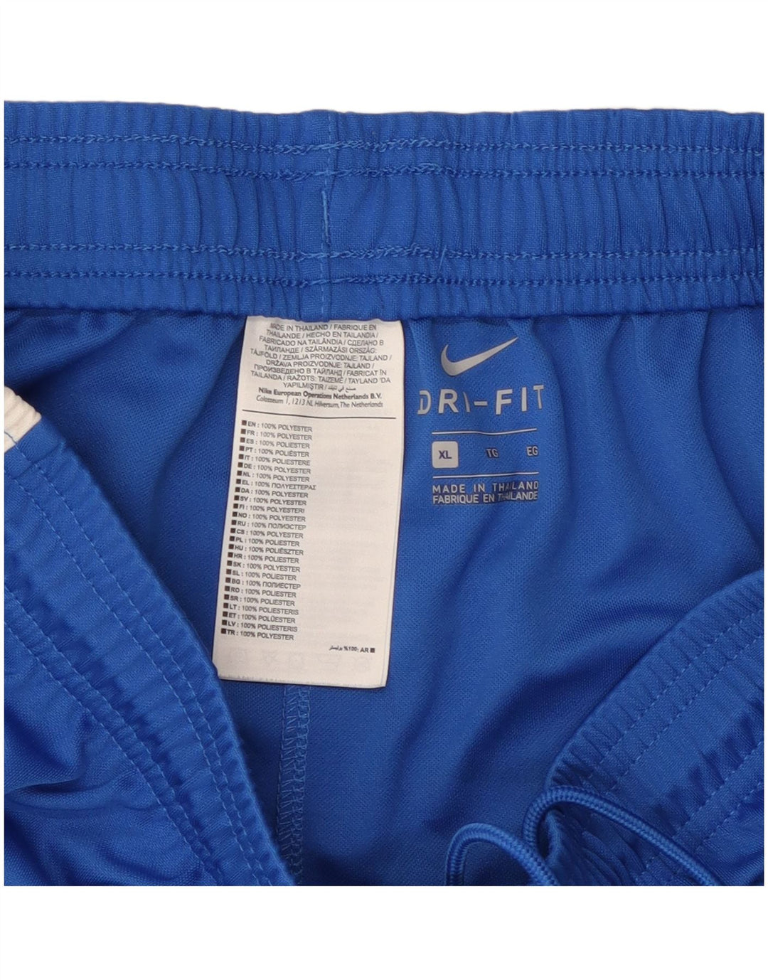 Ανδρικό αθλητικό σορτς NIKE Dri Fit XL Blue Colourblock Πολυεστέρας