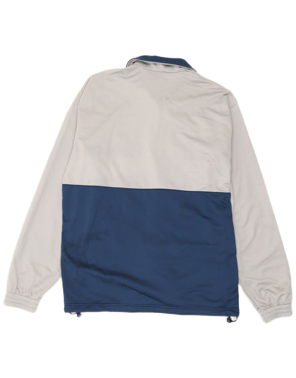 Ανδρική φόρμα Diadora Top Jacket UK 42 Large Navy Blue Colourblock