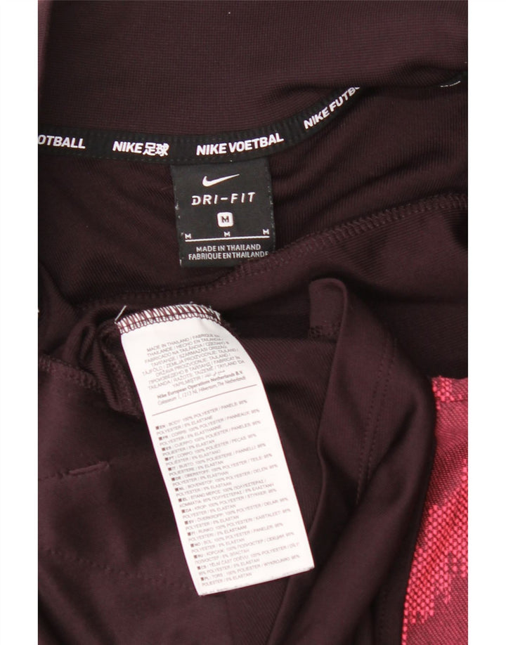 Ανδρική φόρμα Nike Dri Fit Μπουφάν με μεσαίο καφέ γεωμετρικό πολυεστέρα