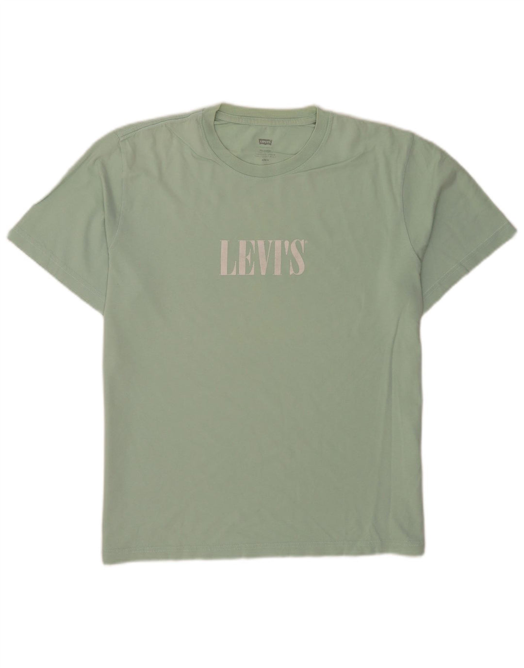 Ανδρικό γραφικό μπλουζάκι Levi's Relaxed Fit Top Μεσαίο πράσινο βαμβακερό