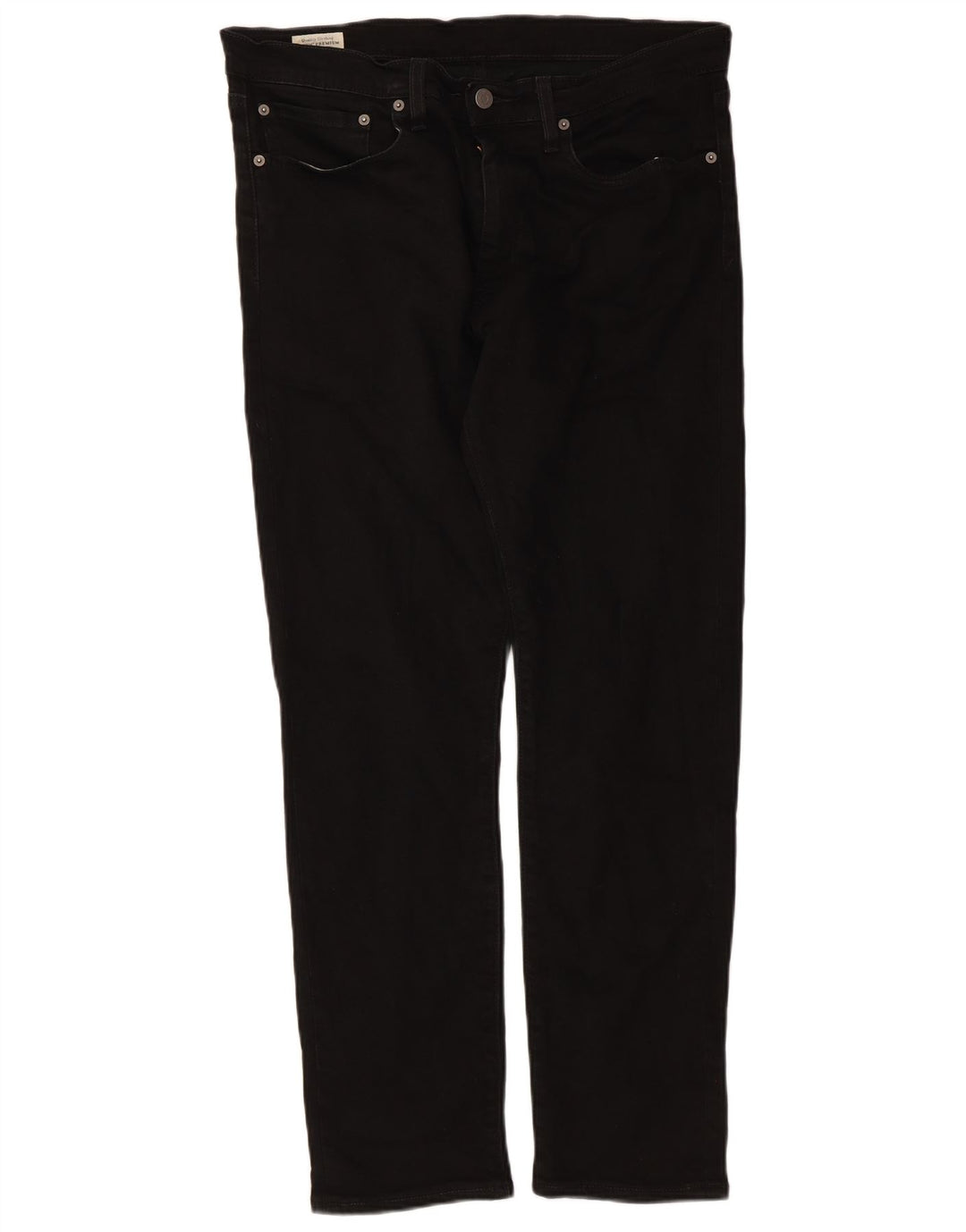 Levi's Womens 512 Slim Tapered Jeans W34 L30 Black