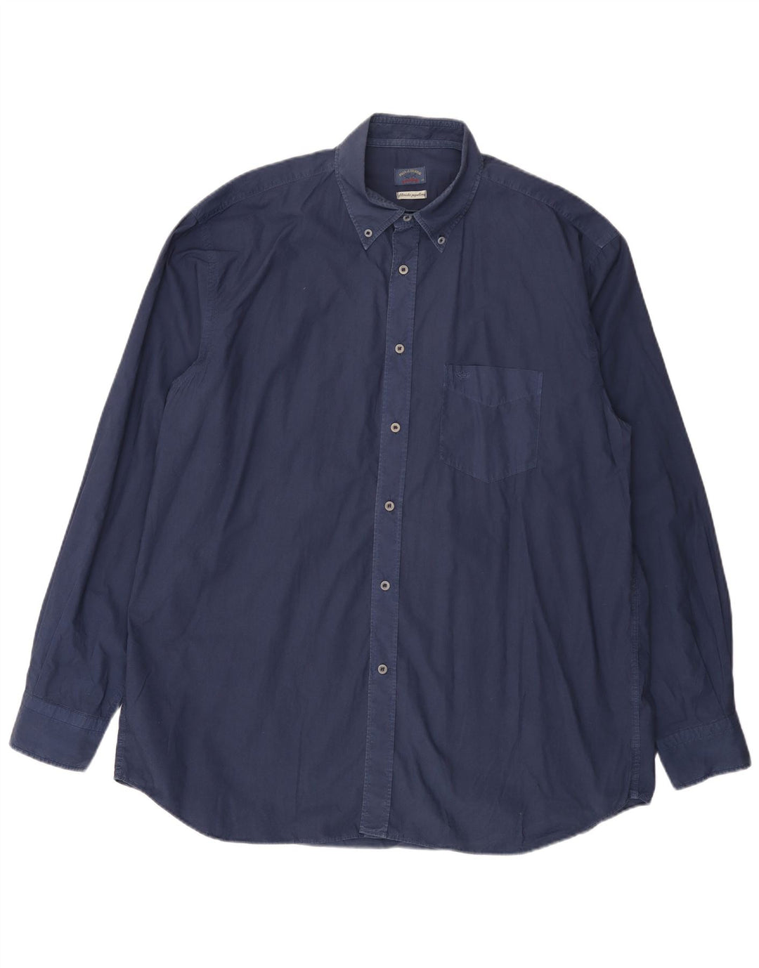 PAUL & SHARK Ανδρικό πουκάμισο 46 2XL Navy Blue