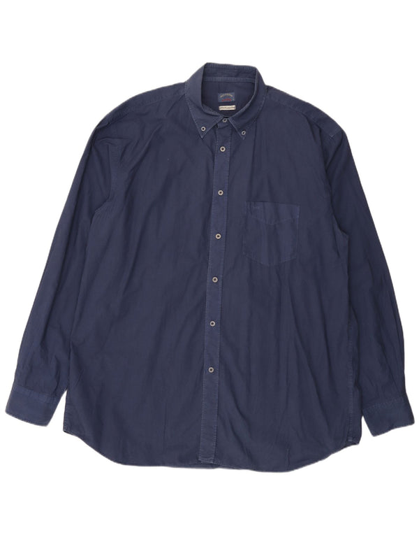 PAUL & SHARK Ανδρικό πουκάμισο 46 2XL Navy Blue