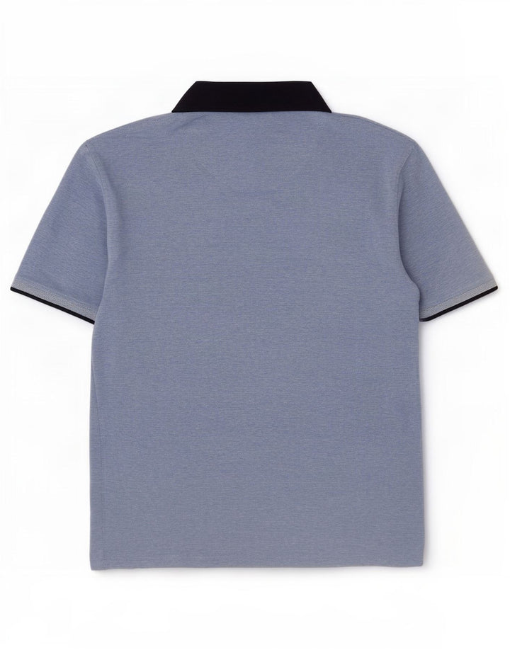 Jack & Jones Ανδρικό μπλουζάκι πόλο 5XL μπλε χρώματος