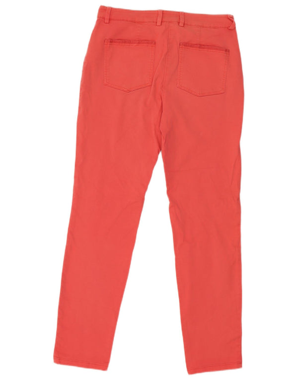 Boden Γυναικείο Slim παντελόνι Chino UK 8 Small W28 L28 Red Cotton