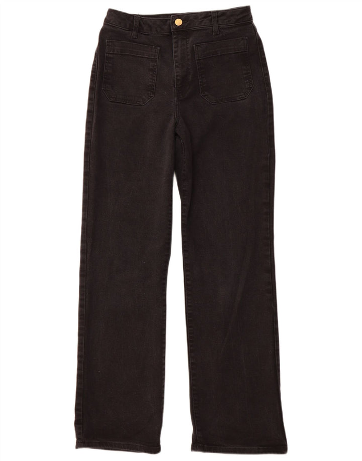 MINT VELVET Γυναικείο ψηλόμεσο τζιν UK 10 Small W28 L30 Μαύρο