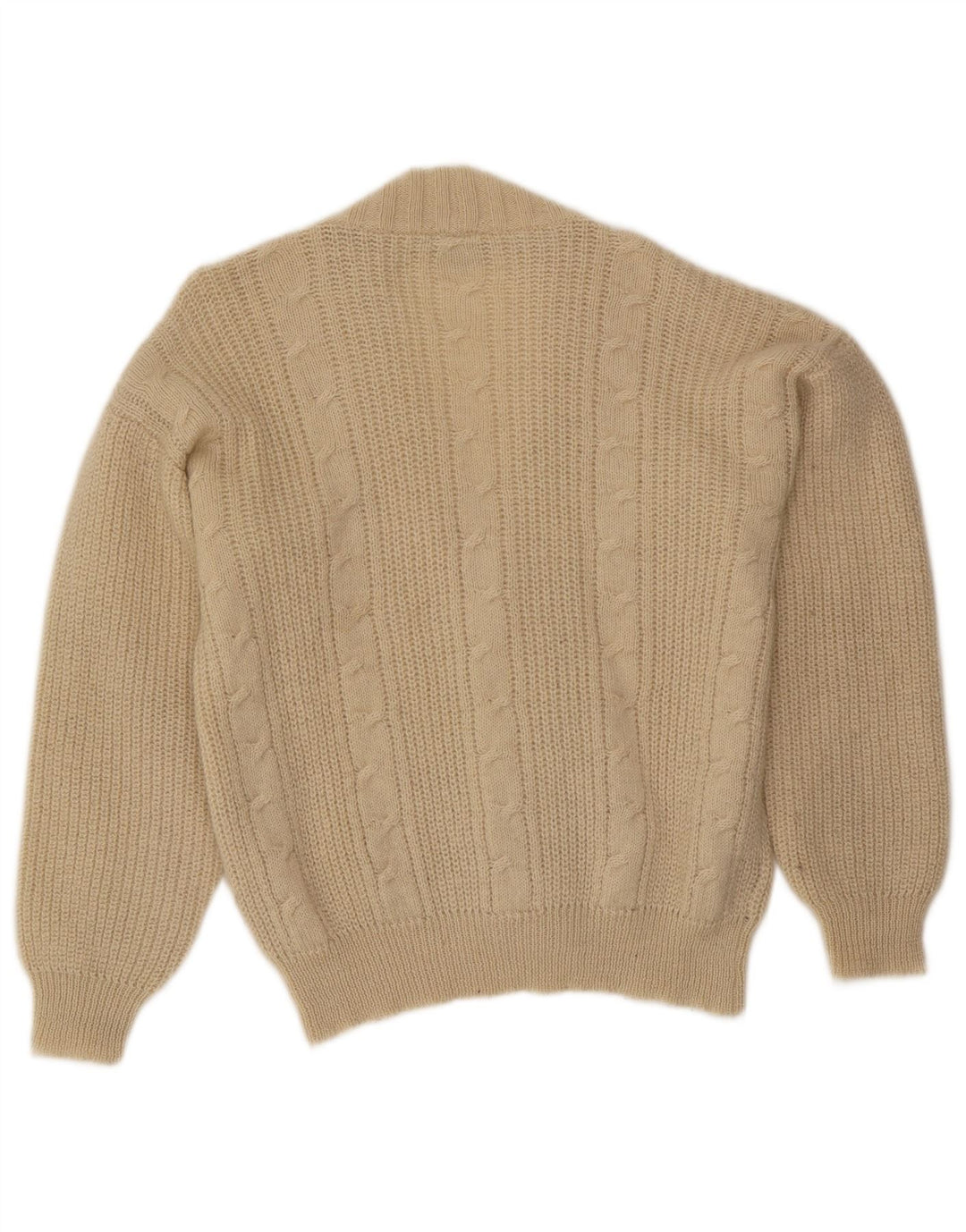 Ανδρικό πουλόβερ ζακέτα Belfe Medium Off White