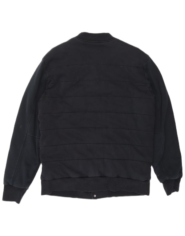 Ανδρικό μπουφάν PUMA Bomber UK 40 Large Navy Blue Cotton