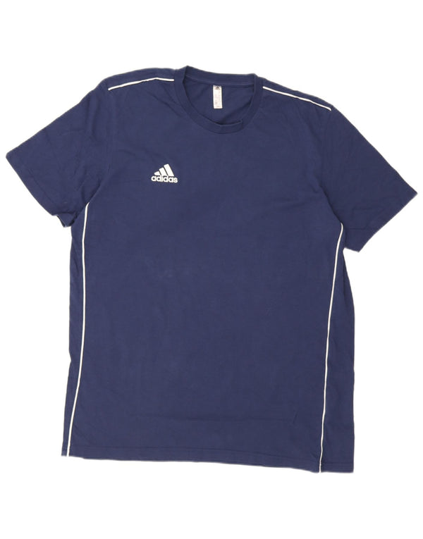 Ανδρικό T-Shirt Adidas Top XL Navy Blue Cotton