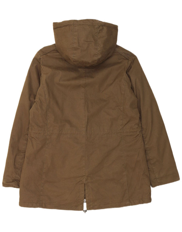 Brugi Γυναικείο Μπουφάν Parka με κουκούλα UK 18 XL Χακί βαμβακερό