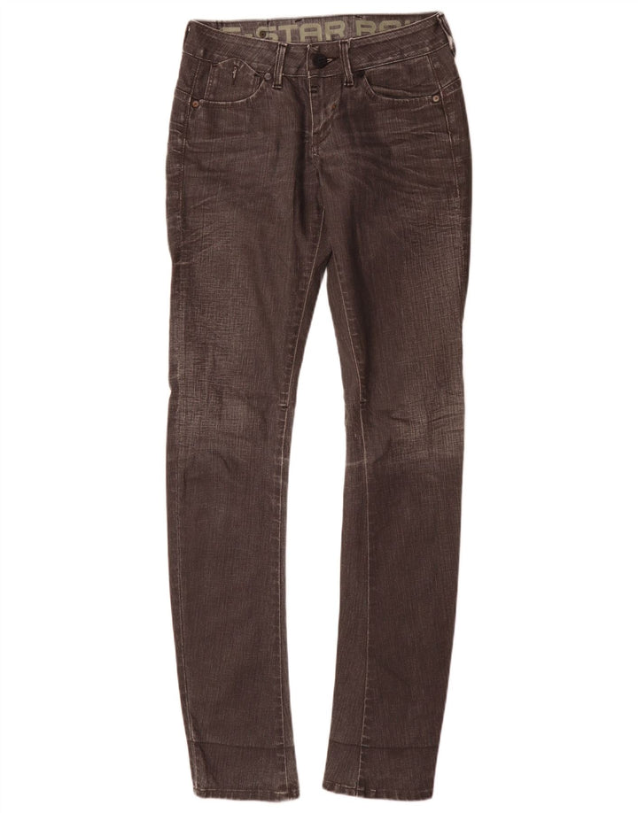 G-Star Γυναικείο Slim Jeans W28 L32 Γκρι βαμβακερό