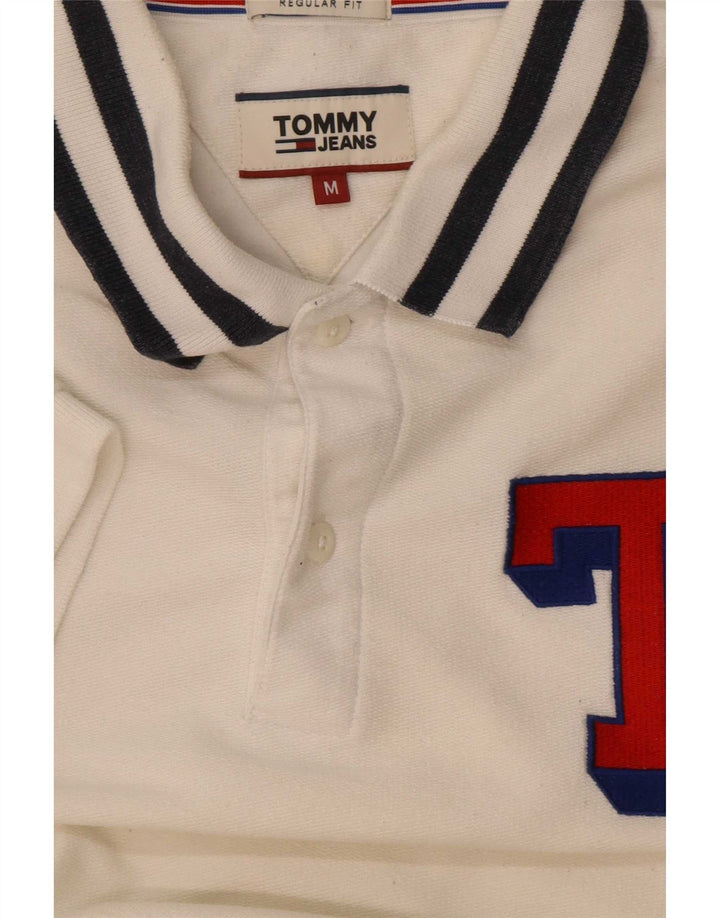 Tommy Hilfiger Ανδρικό πουκάμισο Polo Graphic Regular Fit, μεσαίο λευκό ριγέ