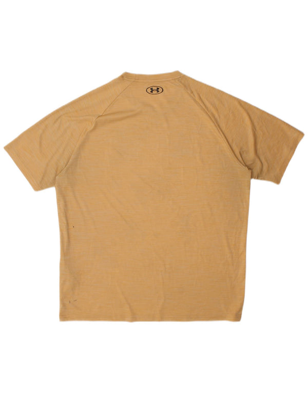 Ανδρικό T-Shirt Under Armour Top XL κίτρινο πολυεστέρα