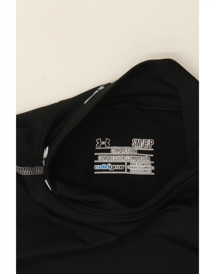 Under Armour Γυναικείο Γραφικό Γραφικό Μακρυμάνικο UK 8 Μικρό Μαύρο