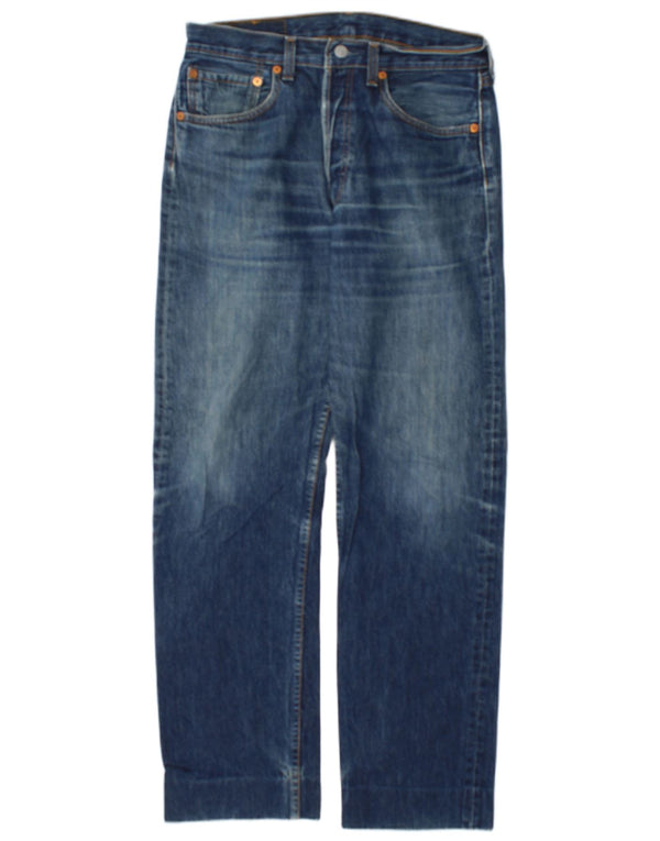 Levi's Mens 501 Straight Jeans W31 L30 Blue