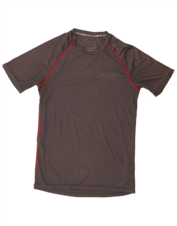 MOUNTAIN WAREHOUSE Ανδρικό T-Shirt Top Small Grey Check