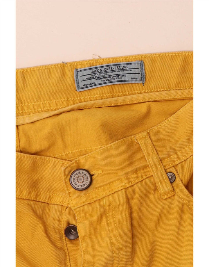 Jack & Jones Ανδρικό σορτς Casual W34 μεγάλο κίτρινο