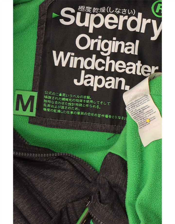 Superdry Ανδρικό Windcheater Windbreaker Jacket UK 38 Medium Grey Flecked