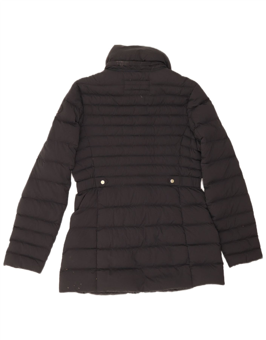 Tommy Hilfiger Γυναικείο μπουφάν με επένδυση UK 12 Medium Navy Blue Polyamide