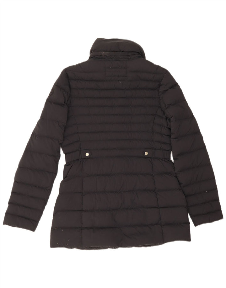 Tommy Hilfiger Γυναικείο μπουφάν με επένδυση UK 12 Medium Navy Blue Polyamide