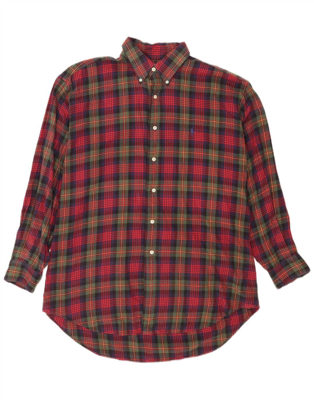 Πόλο Ralph Lauren Ανδρικό πουκάμισο Blaire Flannel Μεγάλο πολύχρωμο καρό