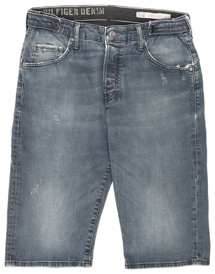 Ανδρικό τζιν σορτς Tommy Hilfiger Curtis Distressed W32 Medium Blue