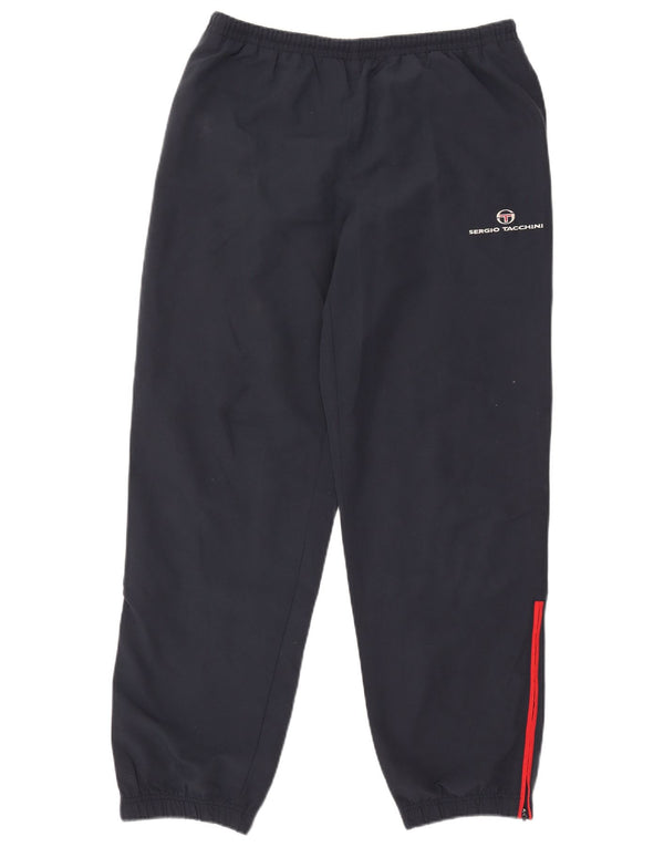 Ανδρική αθλητική φόρμα Sergio Tacchini Παντελόνι Joggers Large Navy Blue Polyester