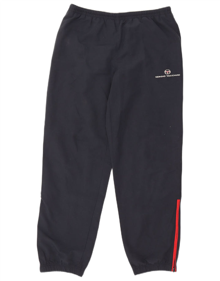 Ανδρική αθλητική φόρμα Sergio Tacchini Παντελόνι Joggers Large Navy Blue Polyester