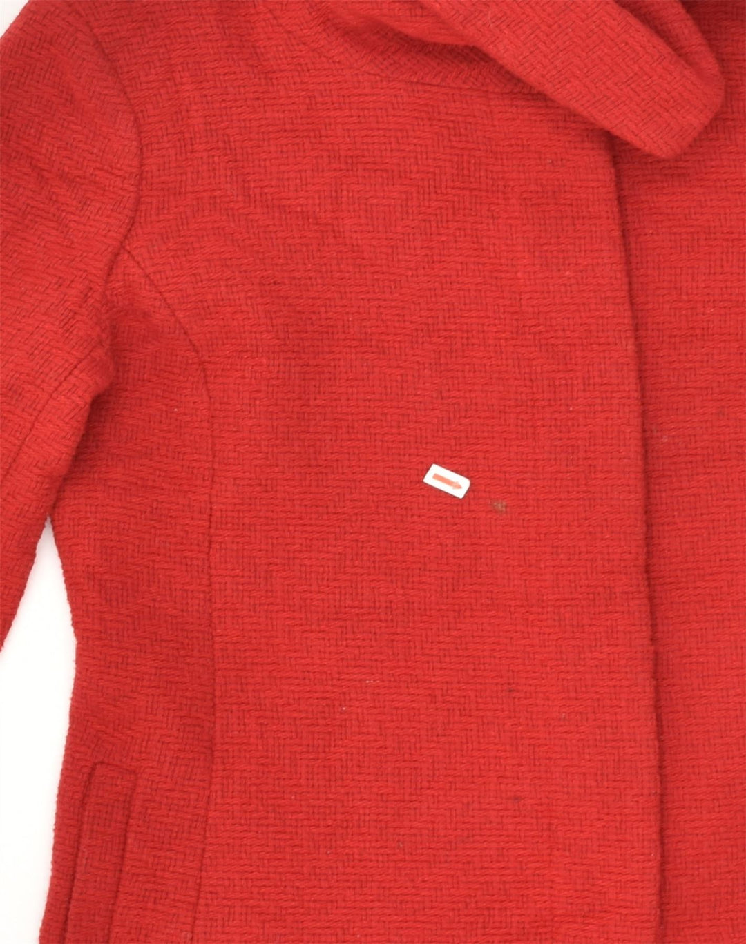 OASIS Womens Overcoat UK 10 Small  Red Cotton | Vintage Oasis | Thrift | Second-Hand Oasis | Used Clothing | Messina Hembry 