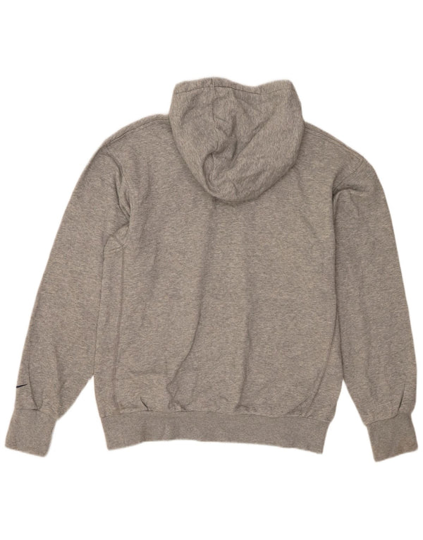 Nike Mens Utah Jazz Graphic Hoodie Jumper Μικρό βαμβακερό γκρι φλιτζάνι