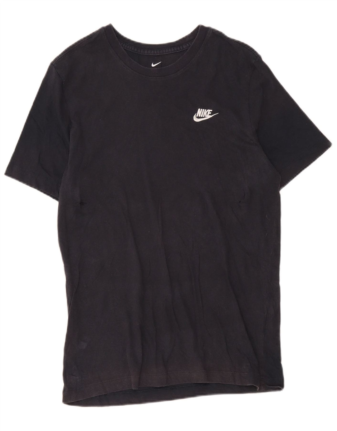 Ανδρικό μπλουζάκι Nike, μεσαίο μπλε, βαμβακερό