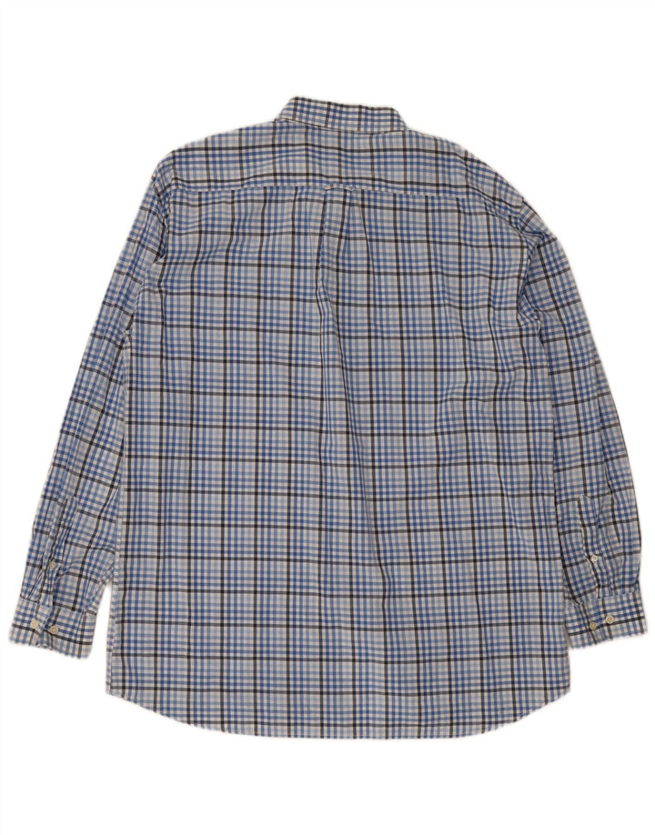Ανδρικό πουκάμισο Gant Regular Fit XL Blue Gingham Cotton