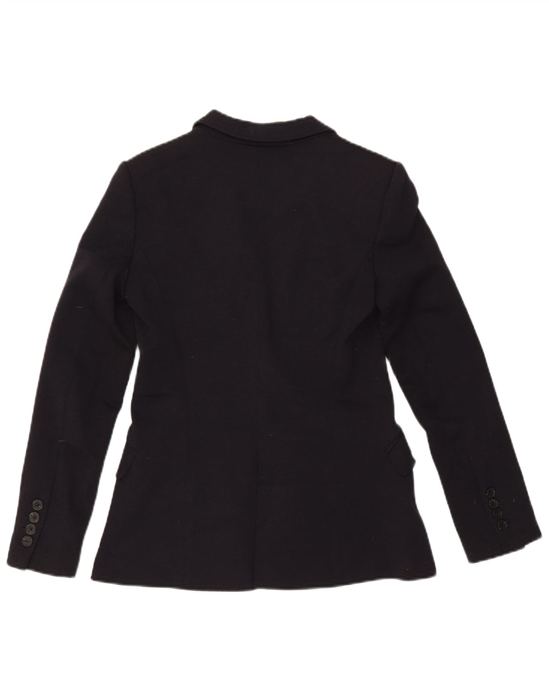 Zara Γυναικείο Μπουφάν 1 Κουμπί Blazer UK 10 Small Black Polyester