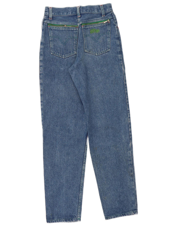 Country Γυναικείο Tapered Jeans IT 40 Small W24 L29 Blue Cotton