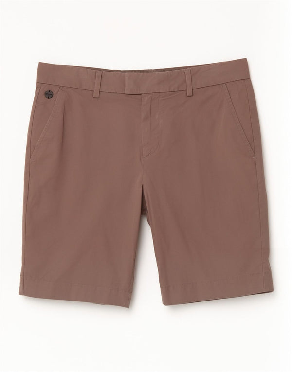 Ανδρικό κανονικό σορτς chino Superdry W32 μεγάλο καφέ βαμβακερό
