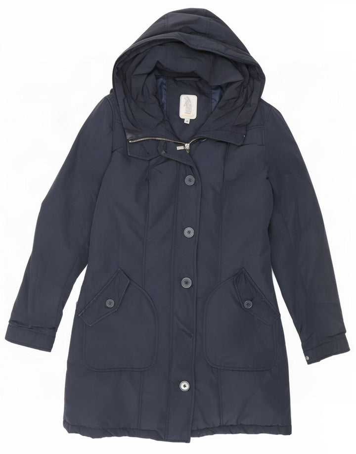 Refrigue Γυναικείο μπουφάν Parka με κουκούλα UK 38 Medium Navy Blue Polyester