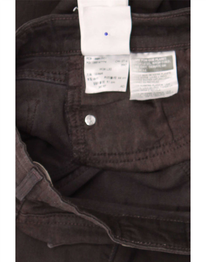 Levi's Womens 712 Slim Jeans W26 L30 Μαύρο Βαμβακερό