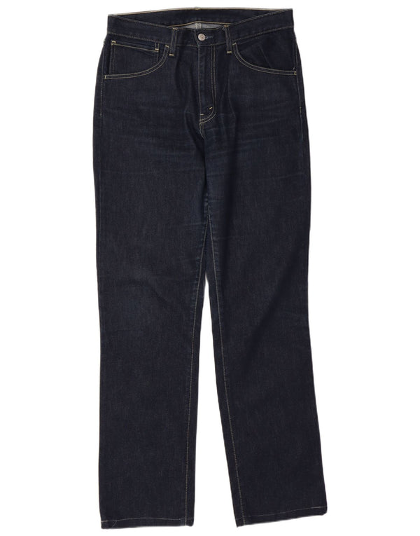 Γυναικείο τζιν Levi's Straight W32 L32 Navy Blue