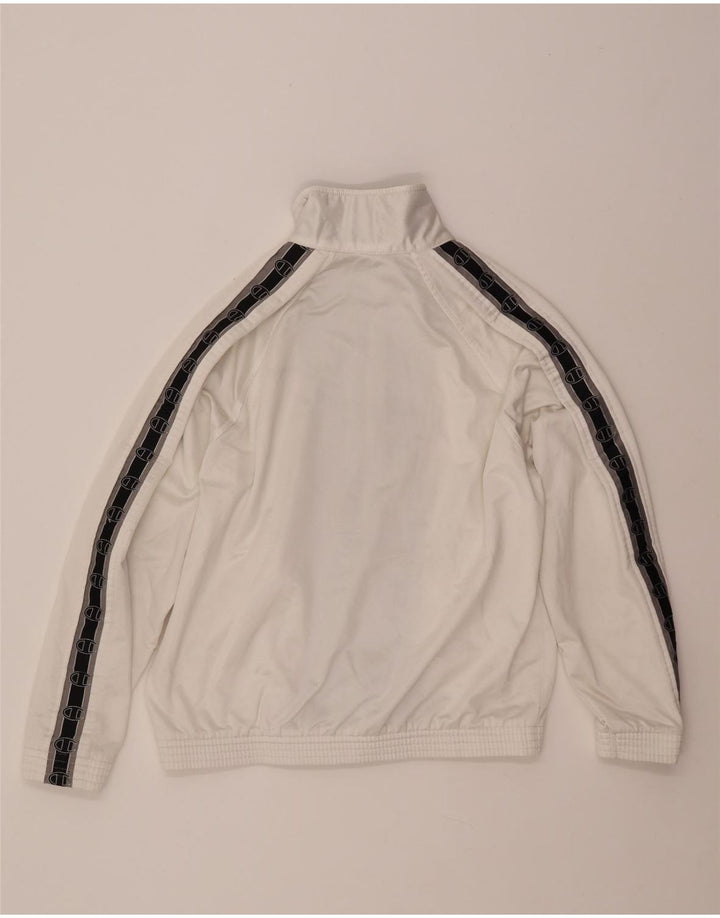 Γυναικεία αθλητική φόρμα CHAMPION Top Jacket UK 14 Medium White Colourblock