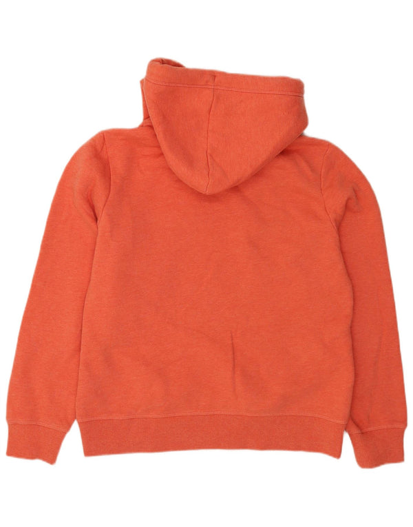 Superdry Γυναικείο Hoodie Jumper UK 14 μεγάλο πορτοκαλί βαμβακερό
