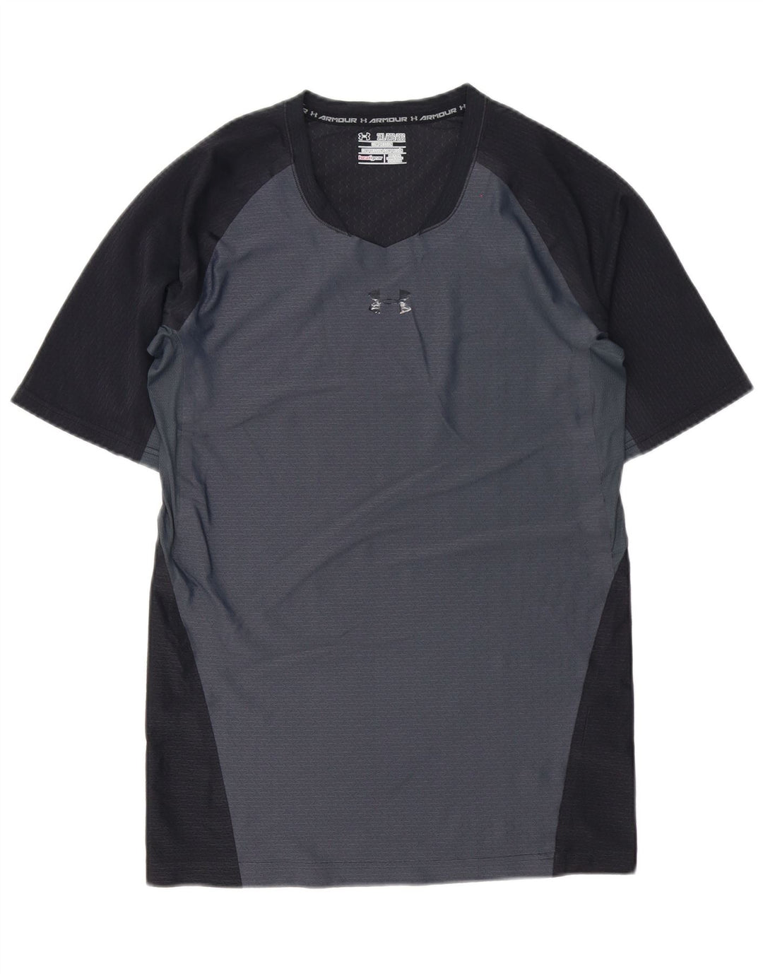 Ανδρικό μπλουζάκι συμπίεσης Under Armour Top 2XL Grey Colourblock Polyester
