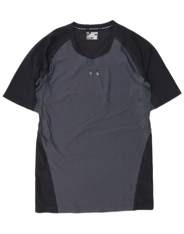 Ανδρικό μπλουζάκι συμπίεσης Under Armour Top 2XL Grey Colourblock Polyester